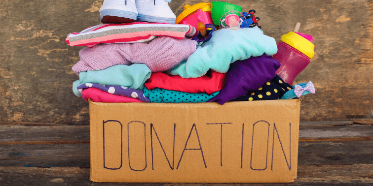 Donate Items Before Moving