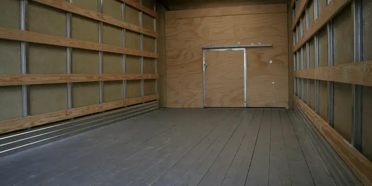 Inside of a Moving Truck