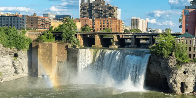 High Falls in Rochester, NY