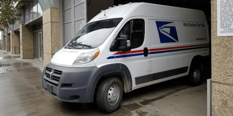 USPS Van