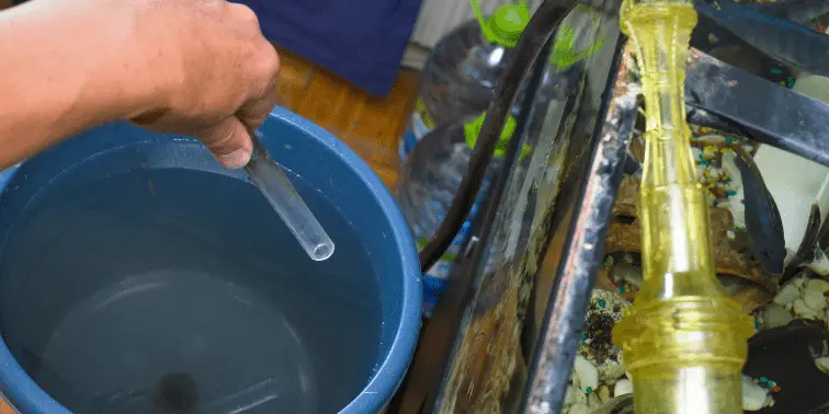 Draining Water from an Aquarium