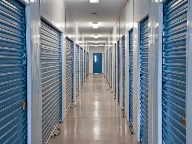 Row of 5x10 Storage Units