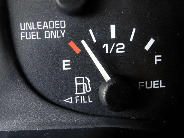 Gas Gauge in a Moving Truck