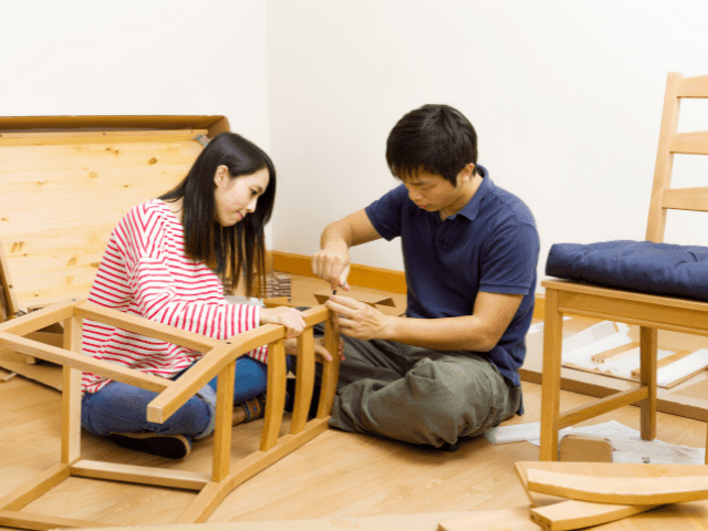 Disassembling Dining Room Chairs