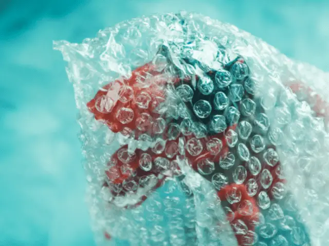 Toy in Bubble Wrap