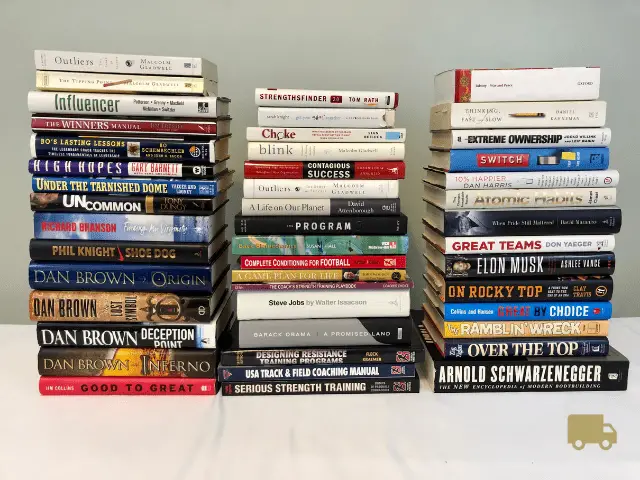 65 Pounds of Books