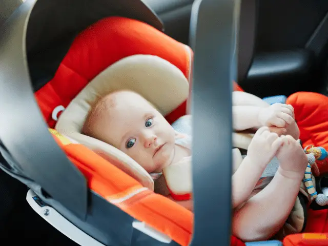 Baby in a Car Seat