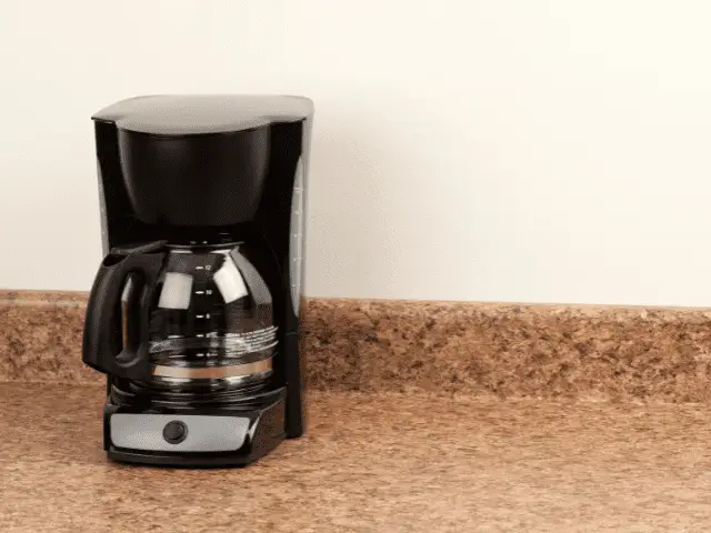 Coffee Pot on Kitchen Counter