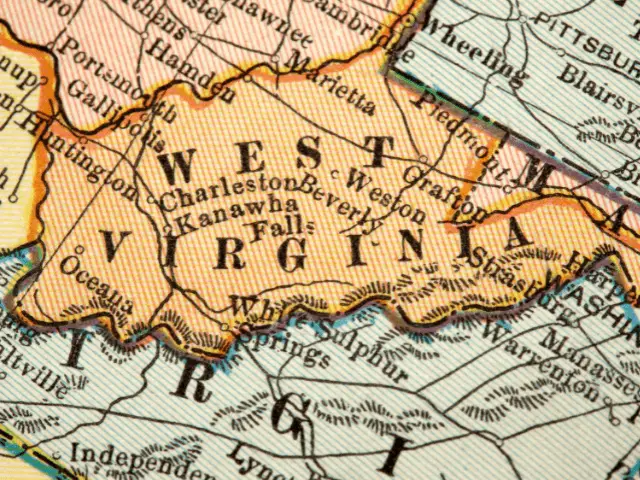 West Virginia State Map