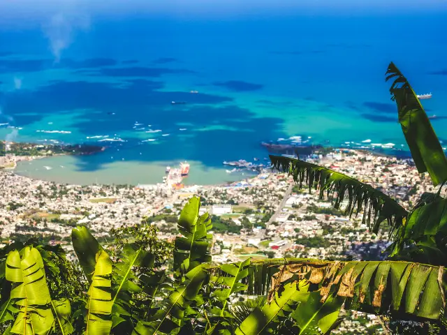 Aerial View of Puerto Plata