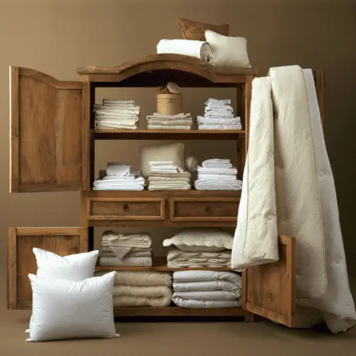 Armoire Full of Linens