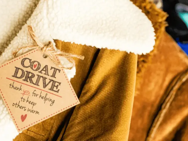 Winter Coat Donated to Coat Drive